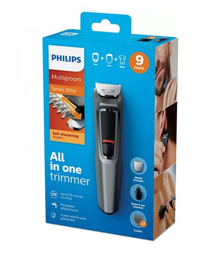 فيليبس ماكينة تشذيب 9 في 1 للرأس و اللحية والجسم