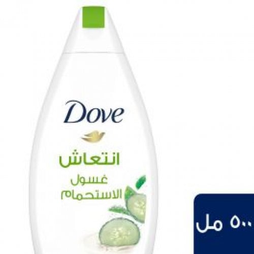 دوف سائل استحمام 500 مل لمسه انتعاش بالخيار