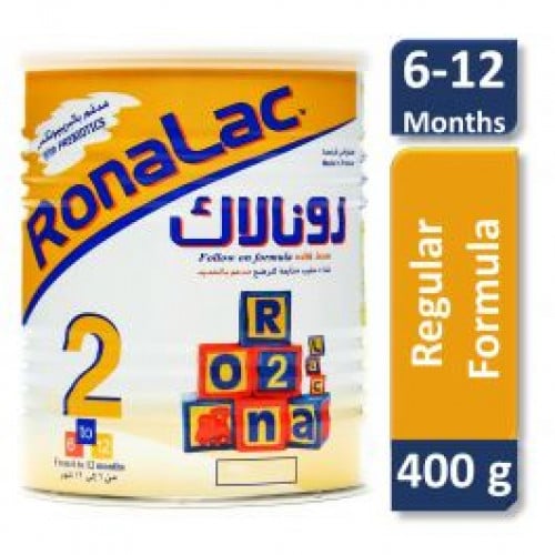 رونالاك حليب أطفال رقم (2) 400 جم