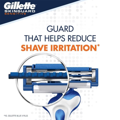 جيليت سكنجارد ماكينات حلاقة للبشره الحساسه 6+2مجان...