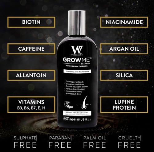 جرومى شامبو انبات وتكثيف الشعر بالبيوتين والكافيين...