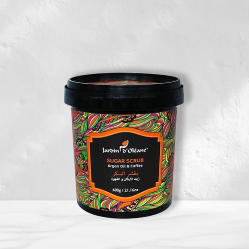 جاردن مقشر السكر 600 جم زيت الأركان والقهوة