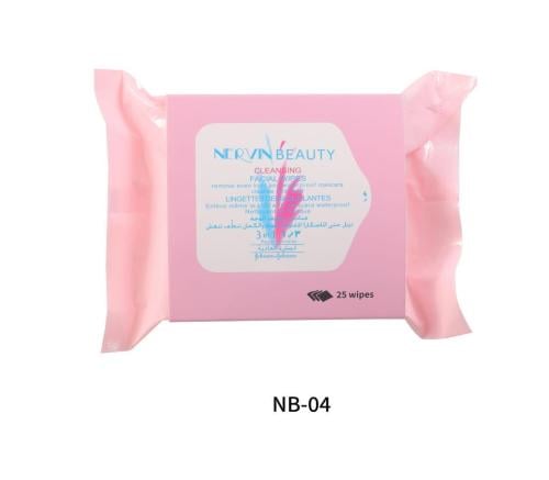 نيرفين بيوتي منديل مزيل ميكياج وردي 25 منديل