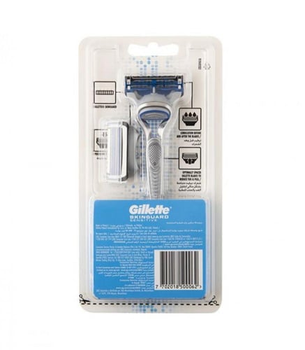 جيليت جارد ماكينة حلاقة + 2 شفره