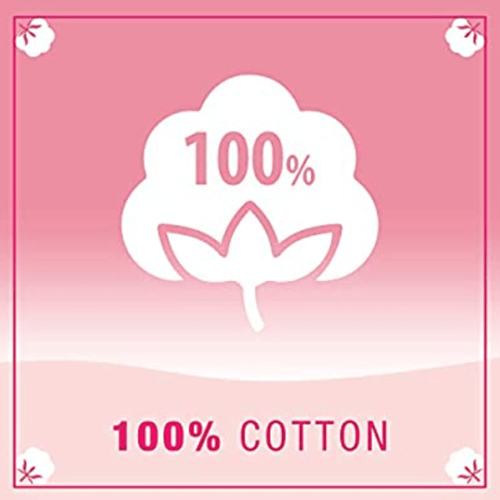 جونسون مزيل مكياج 80 عبوه قطن نقي شرلئح دائري