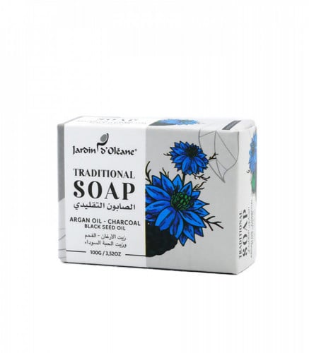 جاردن اوليان الصابون التقليدي زيت الارغان والفحم و...