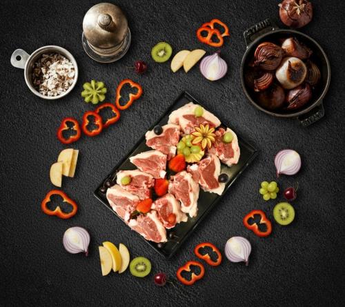 لحم حري بالعظم