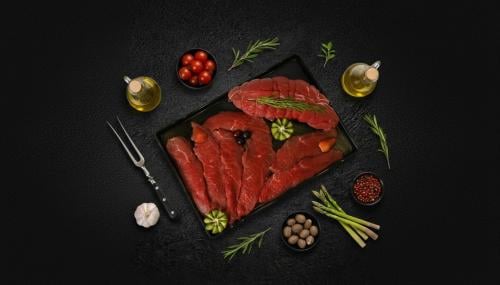 ستيك عجل بتلو