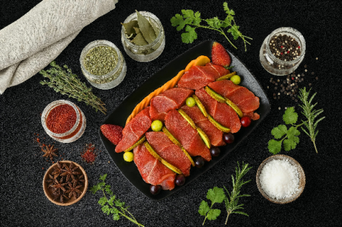 لحم غنم هرفي بدون عظم