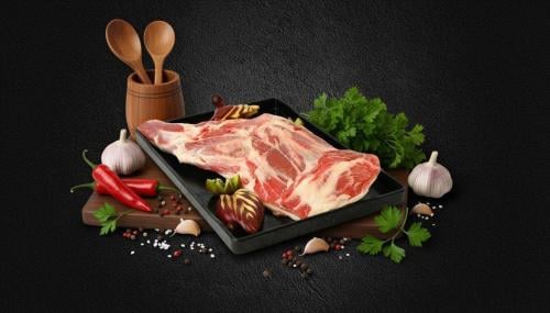 كتف غنم نعيمي جدع بالعظم