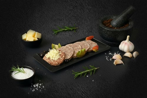 برغر غنم نعيمي بالجبن