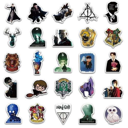 ملصقات هاري بوتر | 50 ملصق