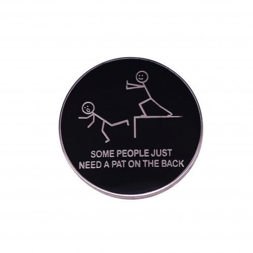 Some people just need a pat on the Back