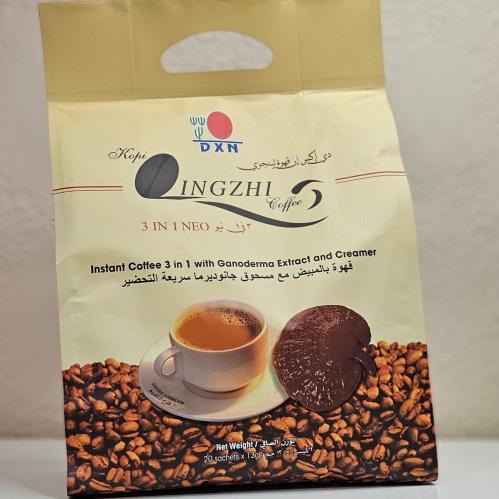 قهوة لينجزي 3في1 نيو DXN