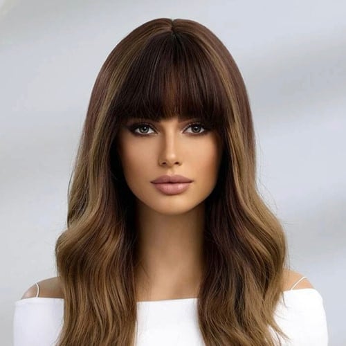 باروكة شعر صناعي اومبري