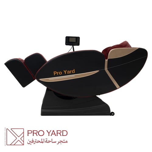 كرسي مساج كهربائي ثلاثي الأبعاد | لون أحمر