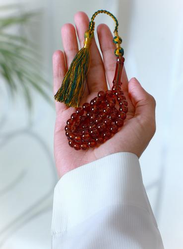 سبحة زعفراني ذات رائحه فواحه