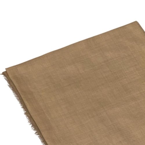 عرض الشتاء شال كشميري سادة بيج غامق + شال مطرز