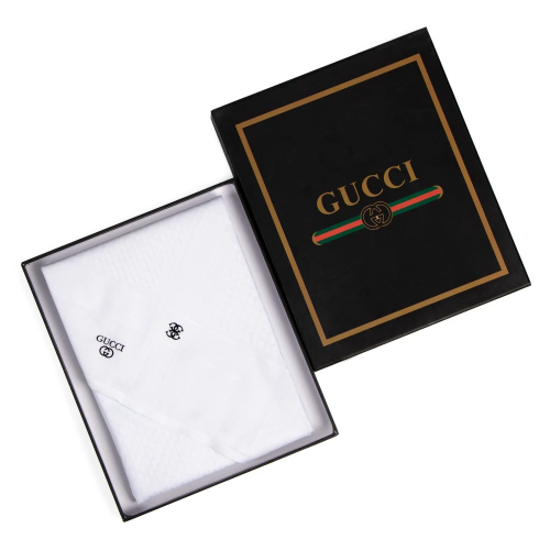 شماغ قوتشي ابيض انجليزي