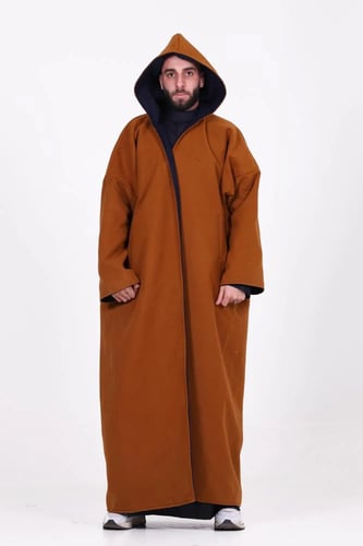 فروه دبل فيس كحلي مع جملي