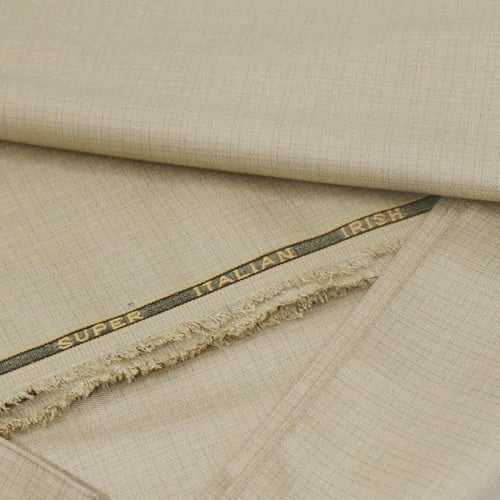 قماش شتوي ماركة ملكي خاص بيج مقلم A5