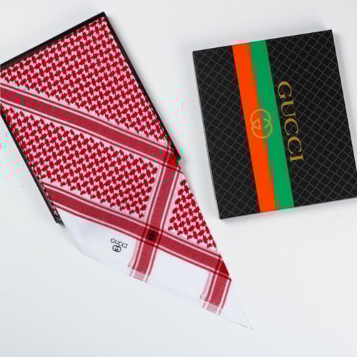 شماغ قوتشي كلاسيك لون خاص