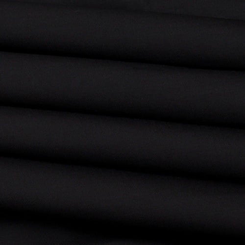 قماش اس ون ربيعي ياباني - لون اسود