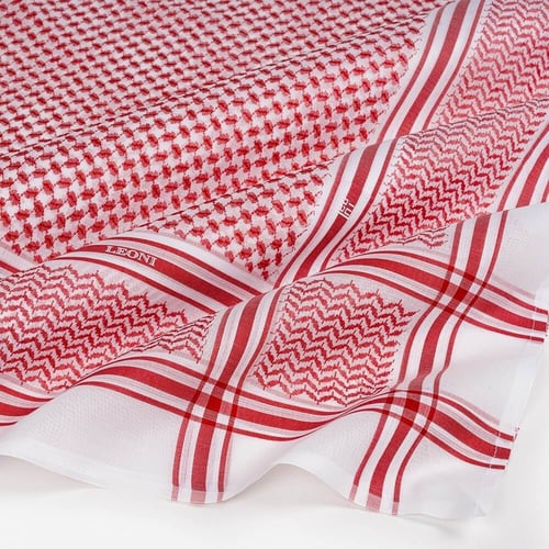 شماغ ليوني الانجليزي لون فاتح