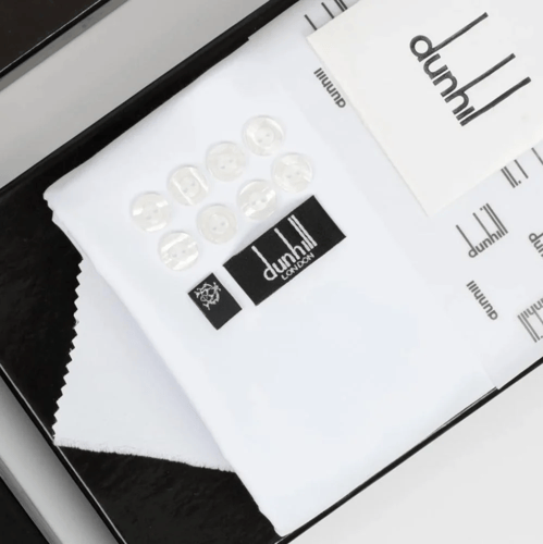 قماش دنهل ابيض