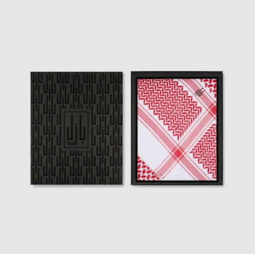 شماغ بازل أحمر فاتح B61