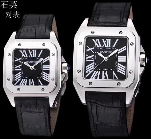 ساعة كارتير جلد