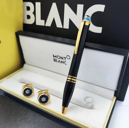 قلم وكبك مونت بلانك 04