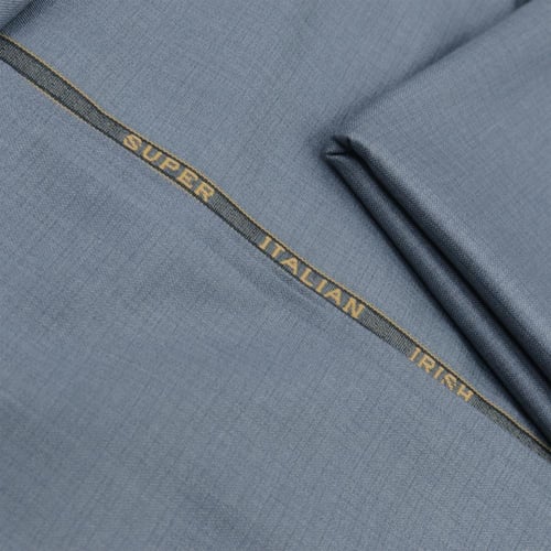 قماش شتوي ماركة جيفنشي سماوي مقلم A1