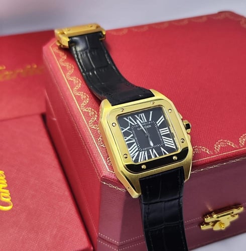 ساعة كارتير جلد