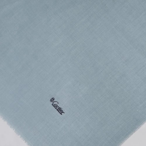 شال كشميري كارتير سماوي سادة