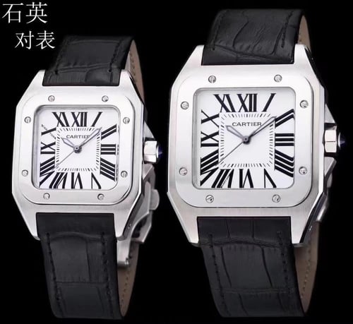 ساعة كارتير جلد
