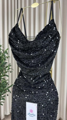 فستان طويل ترتر