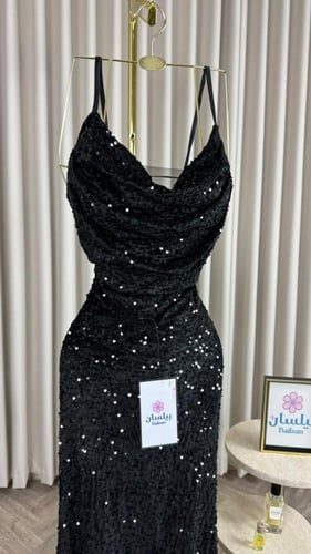 فستان طويل ترتر