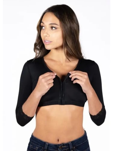 مشد كنتور طبي للصدر والذراعين بعد عمليات التجميل