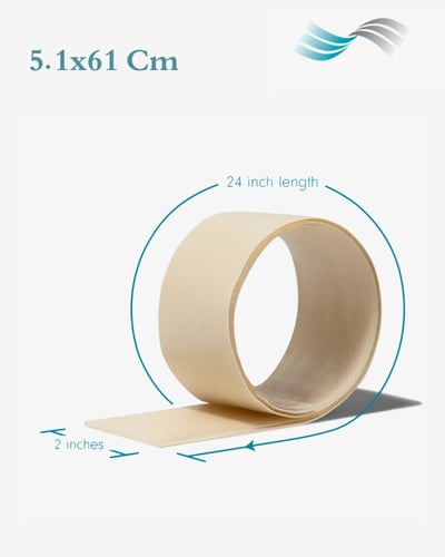 شريحة سيليكون بيج لعلاج ندبات البطن – 5×60 سم