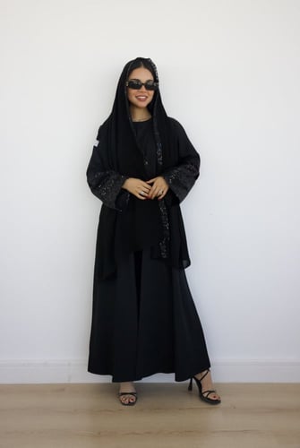 عـباية بسمة(عباية ثلاث اكمام)