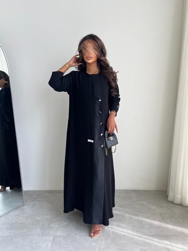 عباية هدب الاسود