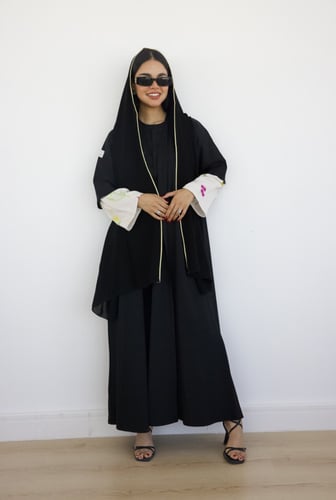 عباية هـبة(عباية ثلاث اكمام)