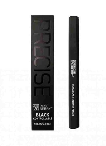 قلم كحل العين ايلاينر اسود فاحم من روز بيري