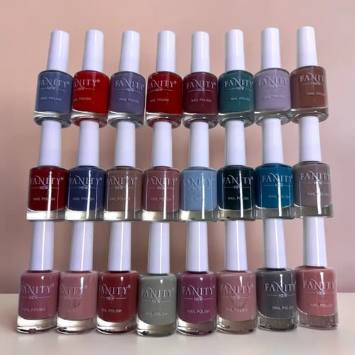 بوكس مناكير فانيتي الاحترافي 24 لون جذاب وثابت - 1...