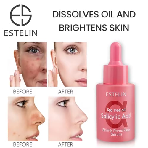 سيروم حمض الساليسيليك وزيت شجر الشاي لتقليص مسام ا...