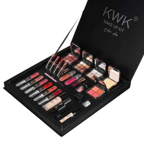بوكس مكياج كامل KWK - مثالي للاستخدام اليومي