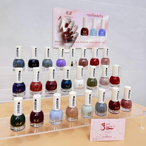 طلاء اظافر مناكير من ريل بيوتي 24 قطعة متنوعة أصلي...