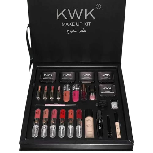 بوكس مكياج كامل KWK - مثالي للاستخدام اليومي