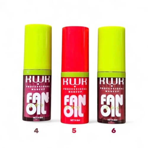 طقم زيوت الشفاه فان اويل ليب دريب من كيه دبليو كيه...